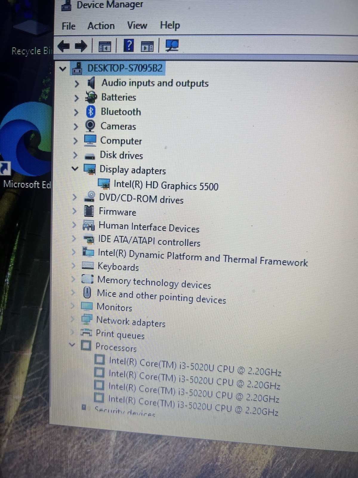 ASUS X540L Laptop i3-5020U 2.2GHz 8GB 500gig Storage Win 10 DVDRW