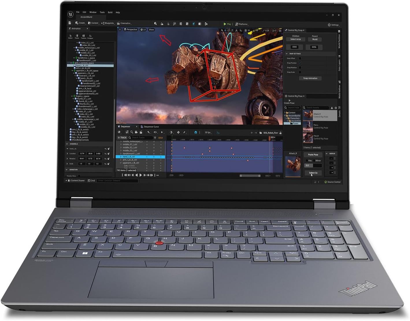 New Lenovo ThinkPad P16 Gen 2 16″ WUXGA i7-13850HX 32GB 1TB RTX 1000 FPR IR Cam