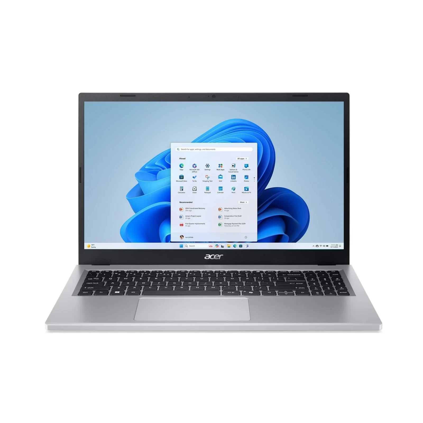 Acer Aspire 15 15.6″ Ryzen 5 7520U 7000 Series 8GB 512GB SSD Radeon Win11
