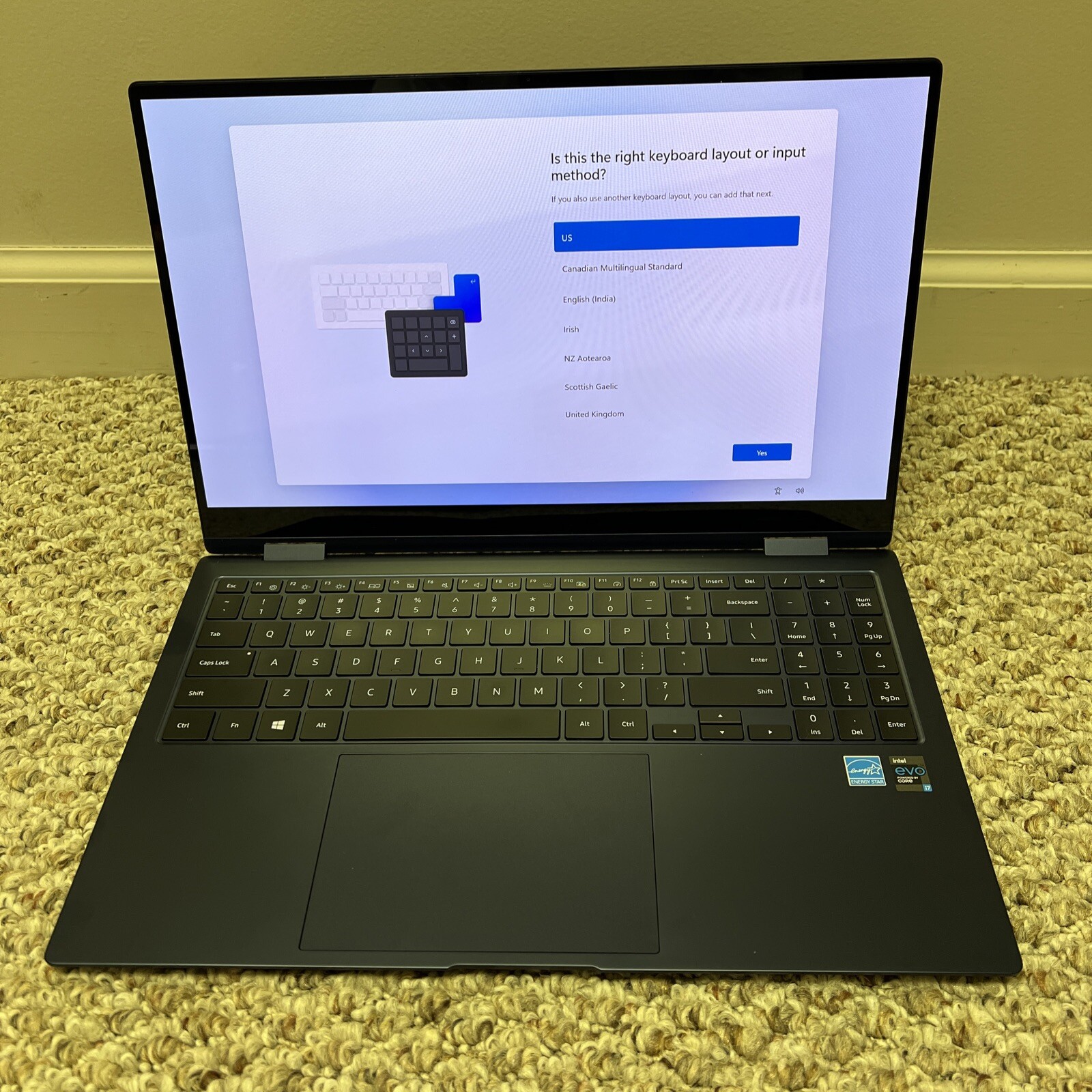 Samsung Galaxy Book Pro 360 15″ 1TB Mystic Navy, NP950QDB-KB3US Intel Core