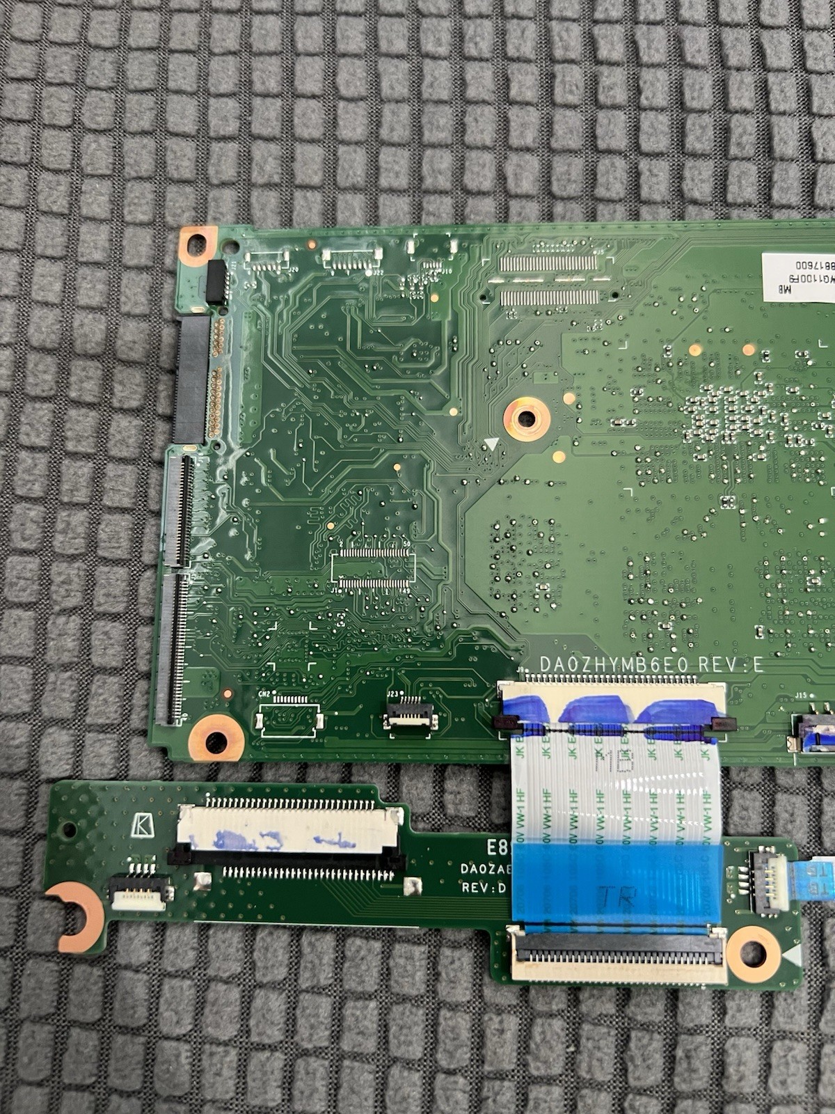 Acer Chromebook Spin 15 CP315-1H Motherboard DA0ZHYMB6E0 + USB Board DA0ZHYTB6E0