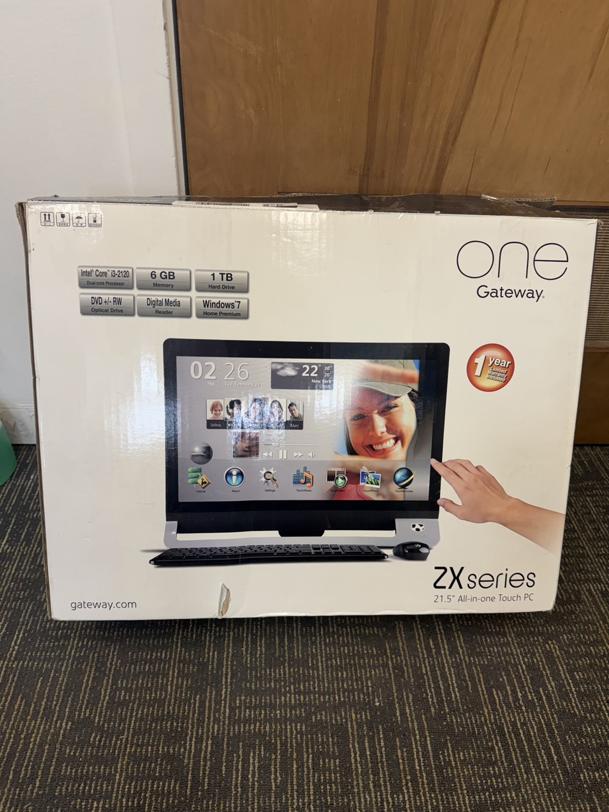 Gateway ZX4971G-UW20P Touch PC – Good Screen – Intel i3 -Read Desc