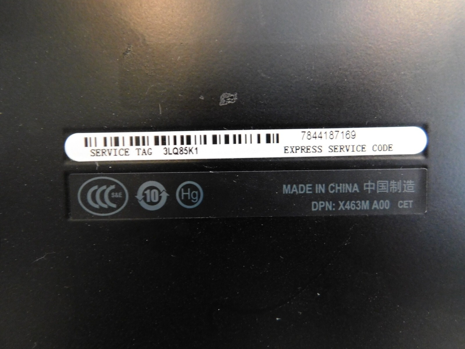 Dell Latitude E6400 Laptop – Core 2 duo P8600 – 2GB RAM – NO HDD – Boots to BIOS