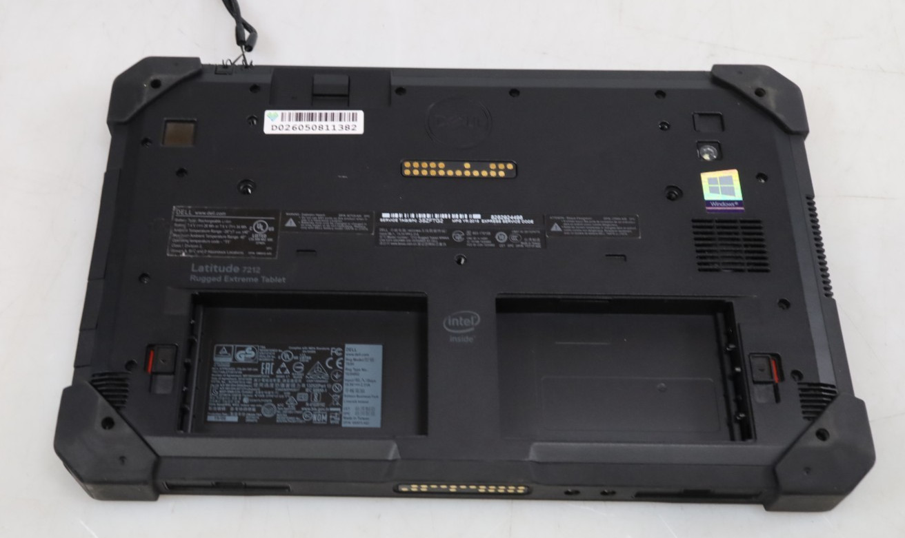 Dell Latitude 7212 Rugged Extreme Tablet 11.6″ i5-8350U 8GB 256GB No BATT COA OS