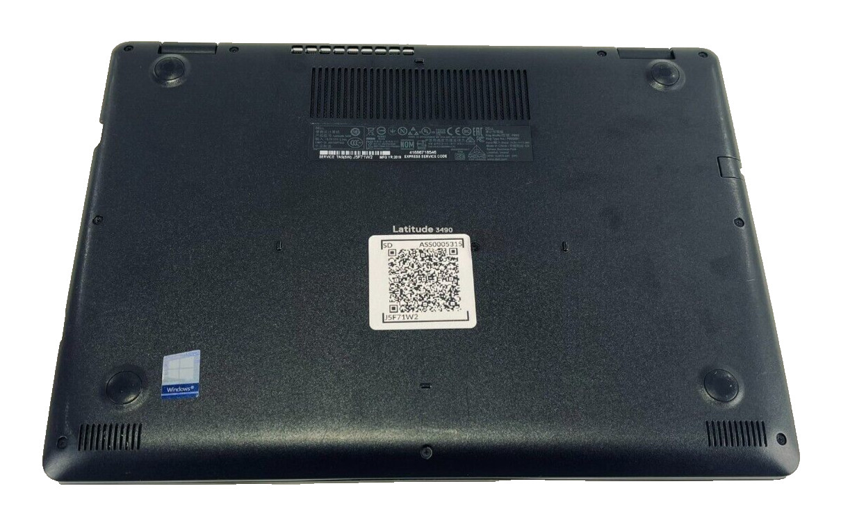 Dell Latitude 3490 14″ Laptop i5 7th Gen 256GB SSD 8GB RAM Win11 (SD) C