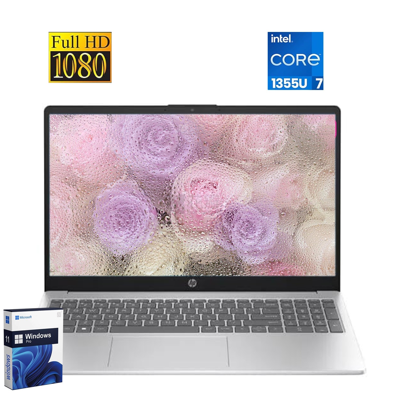 HP 250 G10 Laptop – 15.6″ FHD Core i7 1355U – 16GB RAM, 512GB SSD Windows 11 Pro