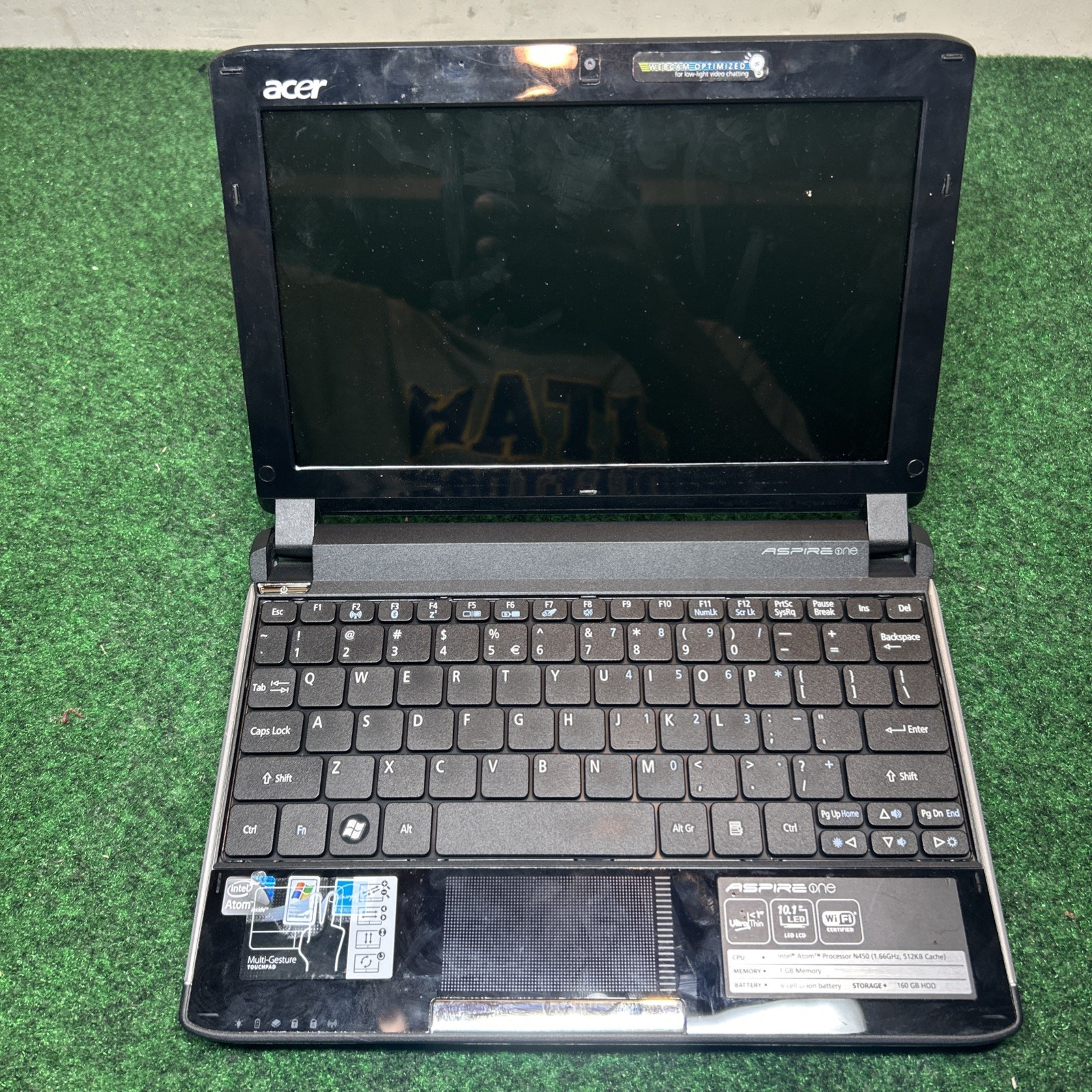 Acer Aspire One NAV50 10.1″ Laptop Intel Atom N450 1.66GHz 1GB RAM 160GB HDD