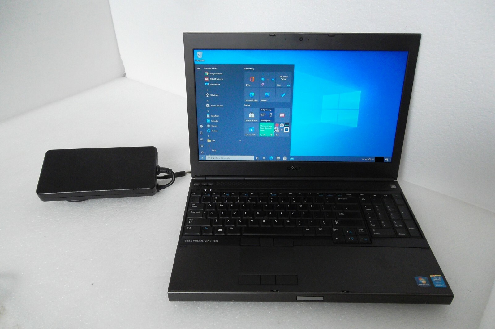 Dell Precision M4800 Intel i7-4610 3.0GHz 16GB Wi-Fi BT 1080p DVDRW 750GB Webcam