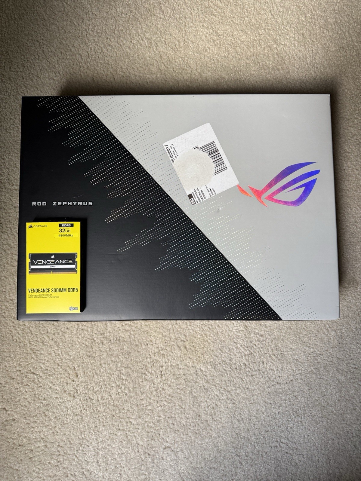 ASUS ROG Zephyrus G15 Ga503R Ryzen 9 6900hs RTX 3060 40/16gb RAM 500GB SSD