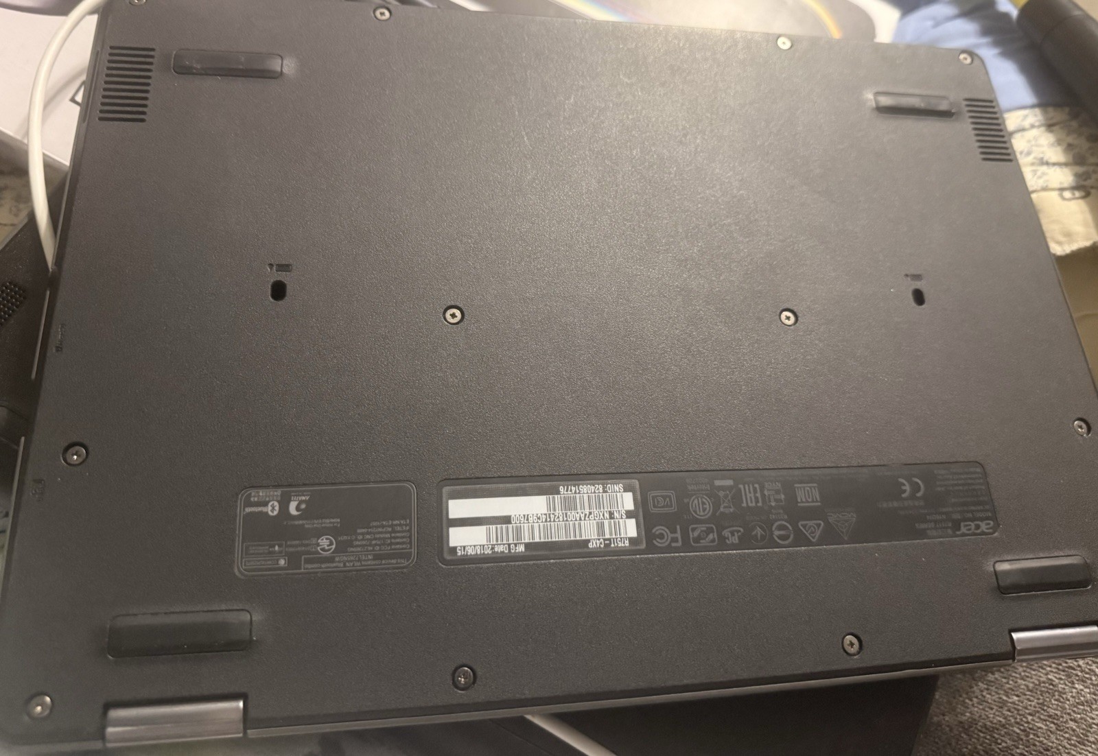 Acer Chromebook R11 N15Q14 11.6″ celeron 3150 1.6GHz 4GB RAM 32GB SSD