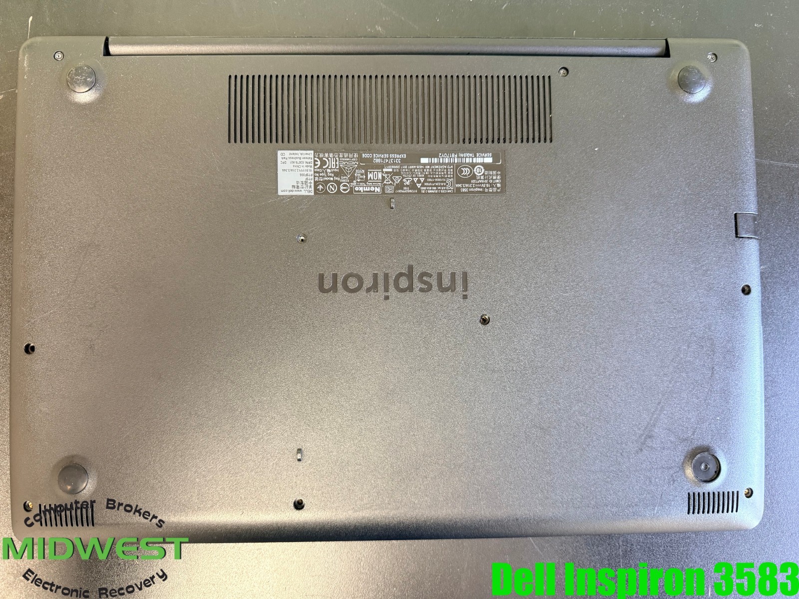 (Lot of 3) Dell Inspiron Laptops i3-8145U/i7-7500U/AMD Ryzen 3 2300U (See Desc.)