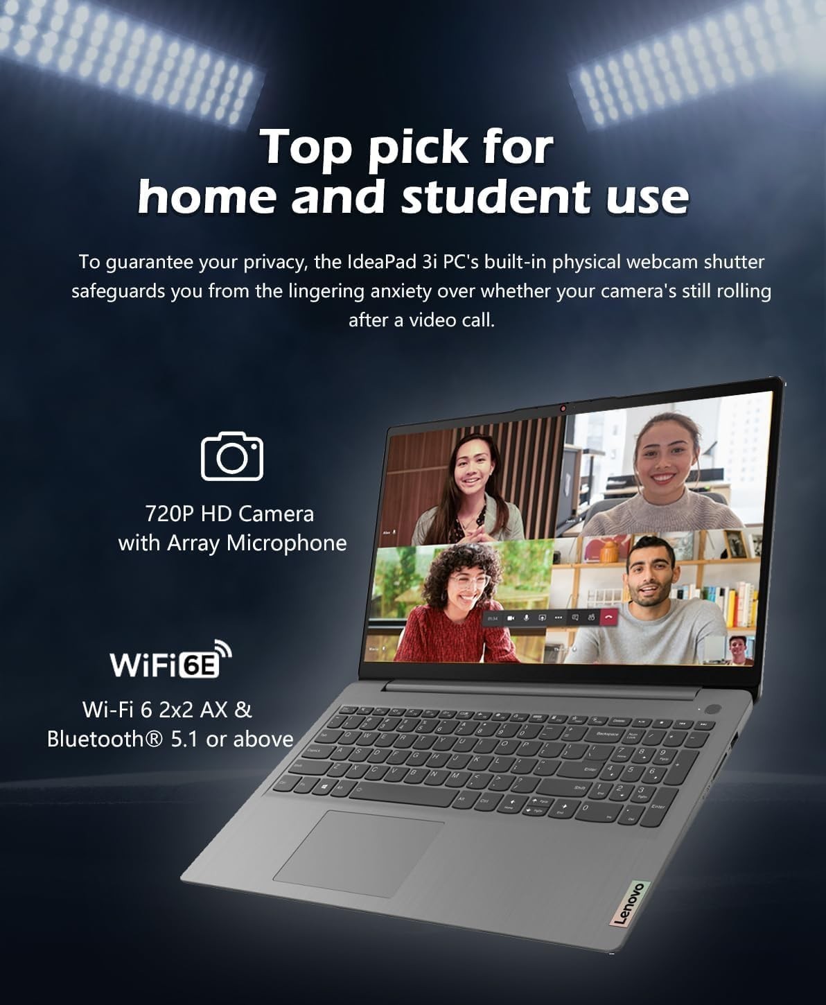 Lenovo IdeaPad 3 15.6″ FHD Touchscreen 16GB RAM 1TB SSD Intel Core i3 Grey