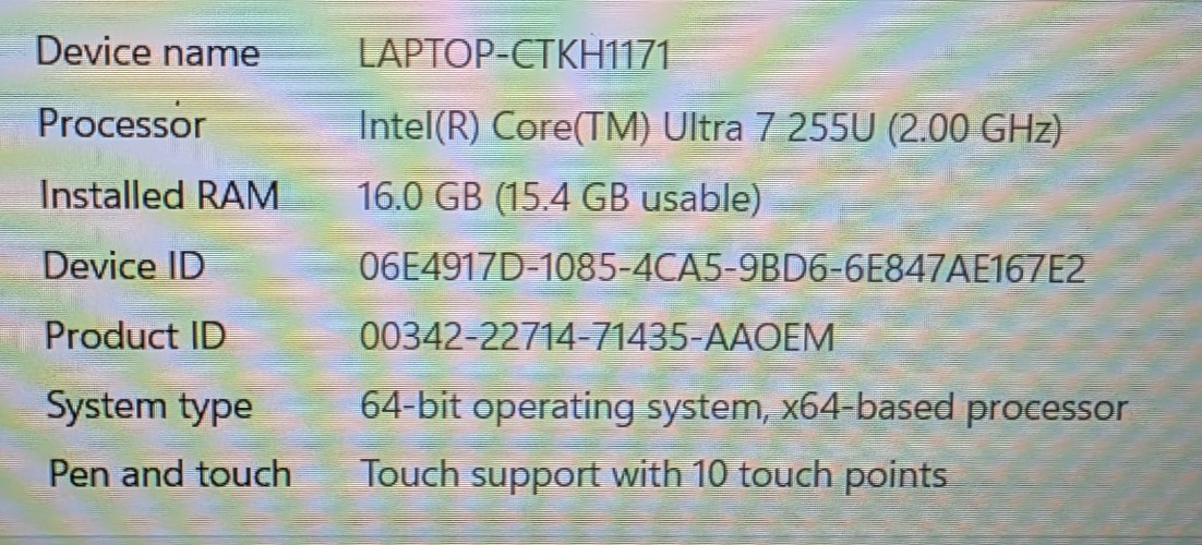 HP – OmniBook 3 16″ 2K Touchscreen Laptop – Intel Core Ultra 7