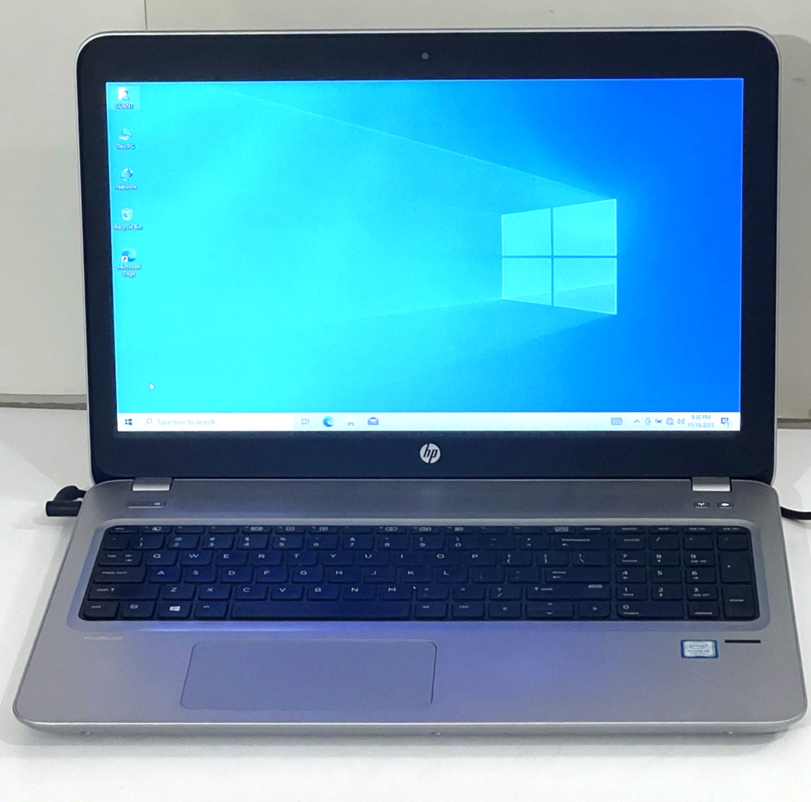 The HP ProBook 450 G4 NOTEBOOK i5-7200u 2.5Ghz 12GB 256GB SSD WIN 11P EXCELLENT