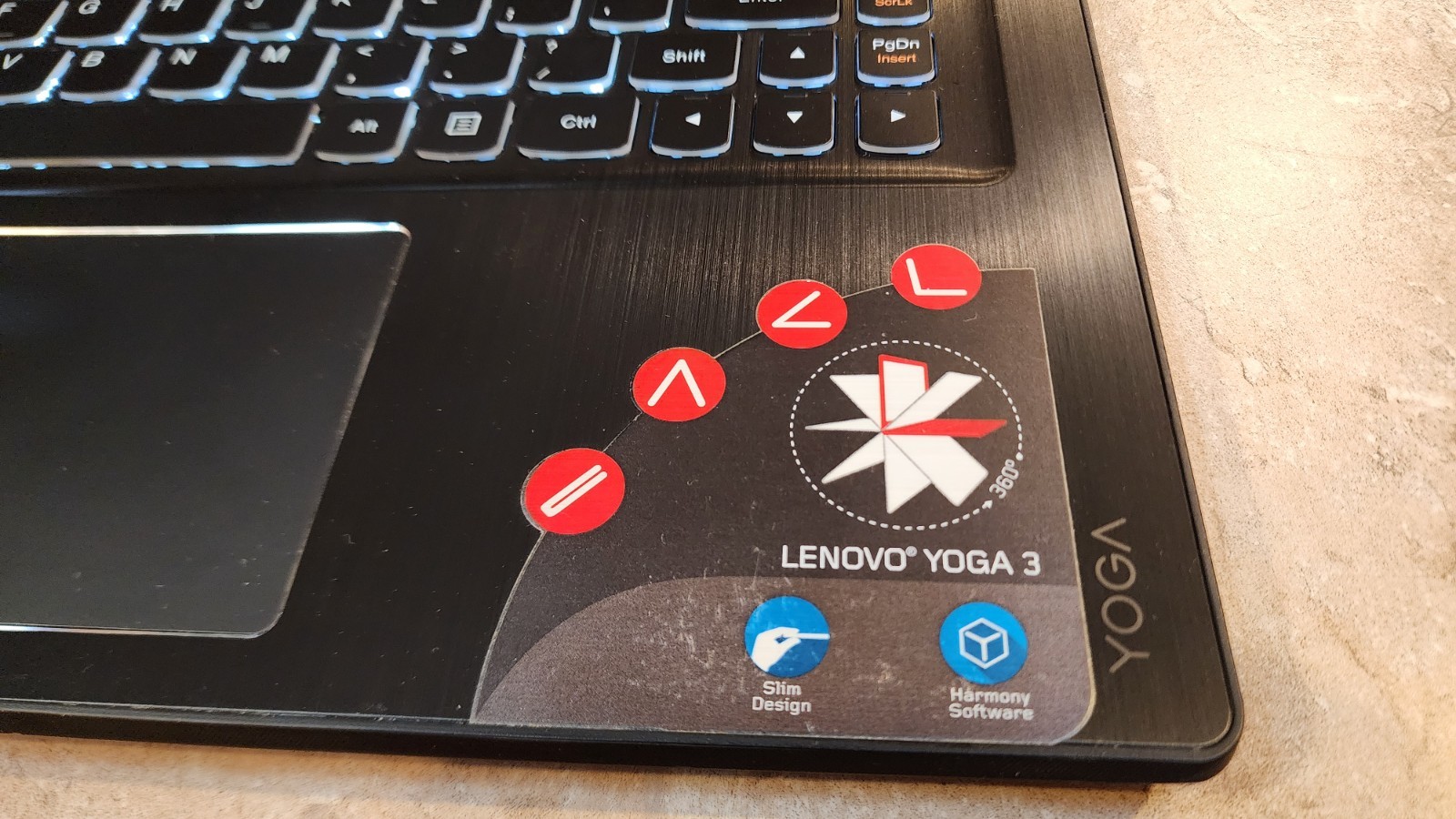 2-in-1 Touch Lenovo Yoga 3 80JH 14″ FHD i5-5200U 8GB RAM 256GB SSD Win 10