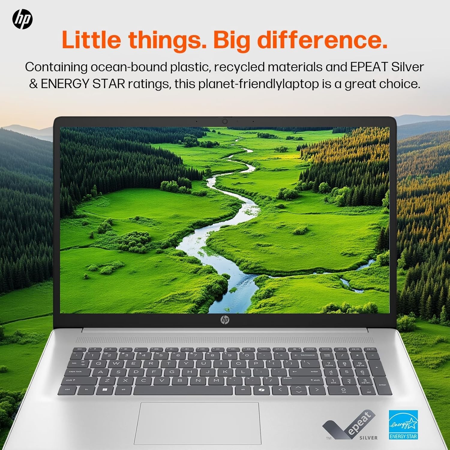 HP 17.3″ Laptop, Intel 8-Core Processr, Up To 64GB RAM + 2TB SSD, Win11 Pro