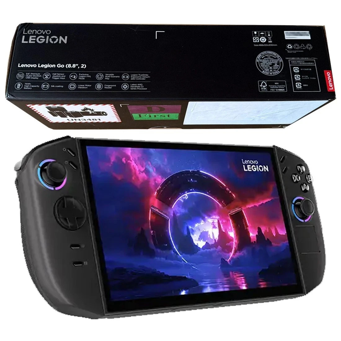 Lenovo Legion Go 2 (8ASP2, 8.8″ inch) 2TB 32GB RAM AMD Ryzen Z2 Extreme + Case