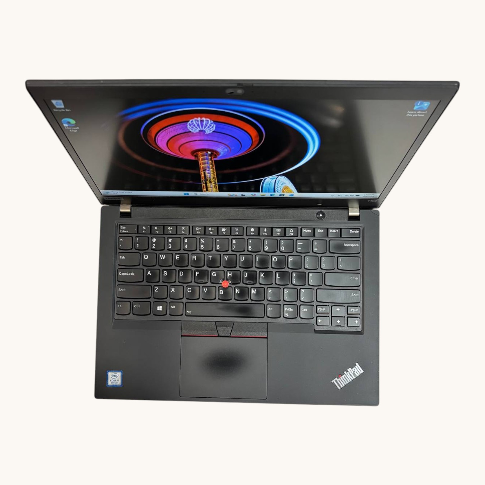 Lenovo ThinkPad T490 14” I7-8565U 1.8GHz, 16GB RAM, 256GB NVMe #77