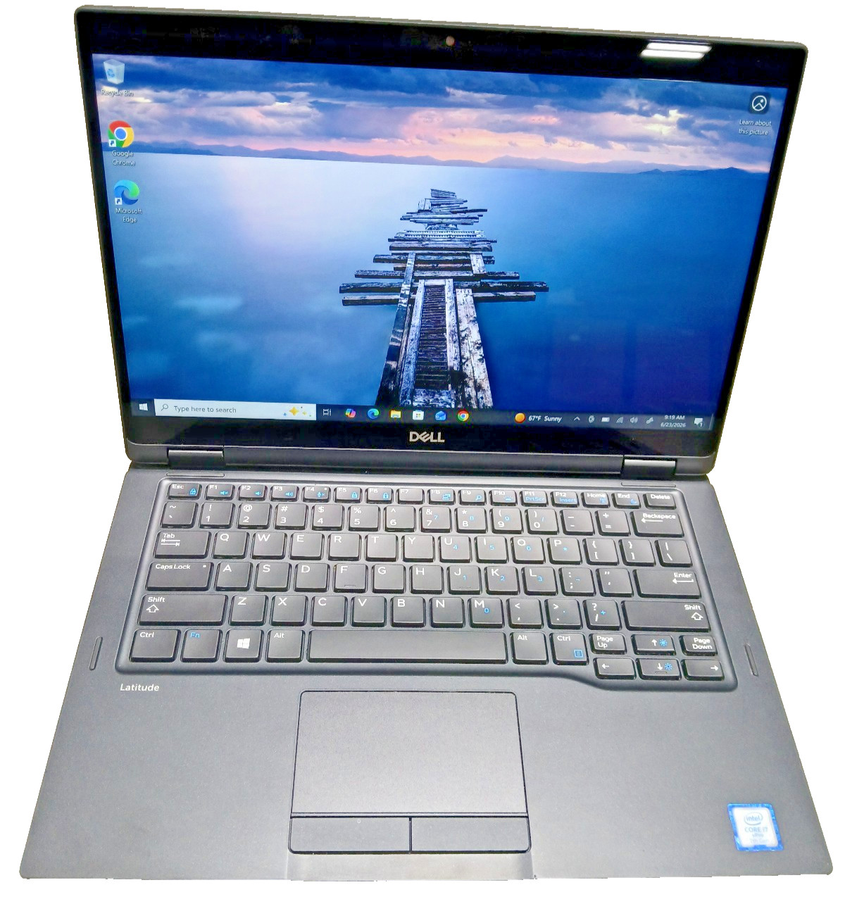 dell latitude 7389 2 in 1, intel core i7-7600u 2.8GHZ, 16 gb, 256 nvme.