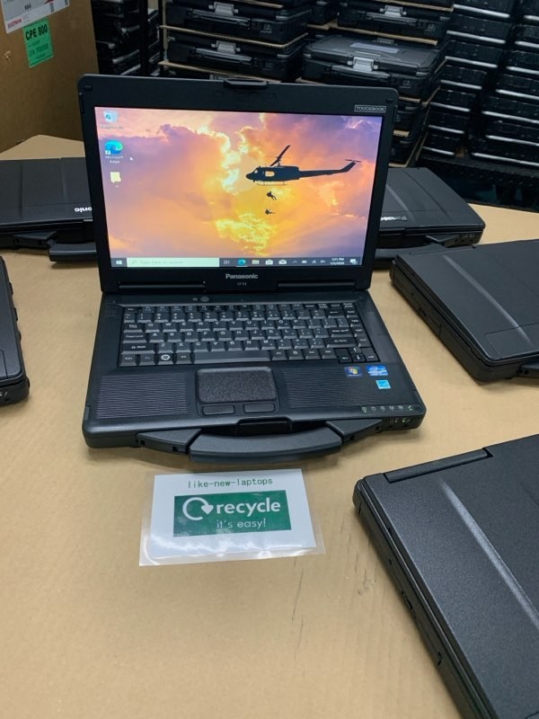 Panasonic CF-53 Core i5 3rd Gen 16GB RAM 256GB MK2 WIN 10 PRO BLACK