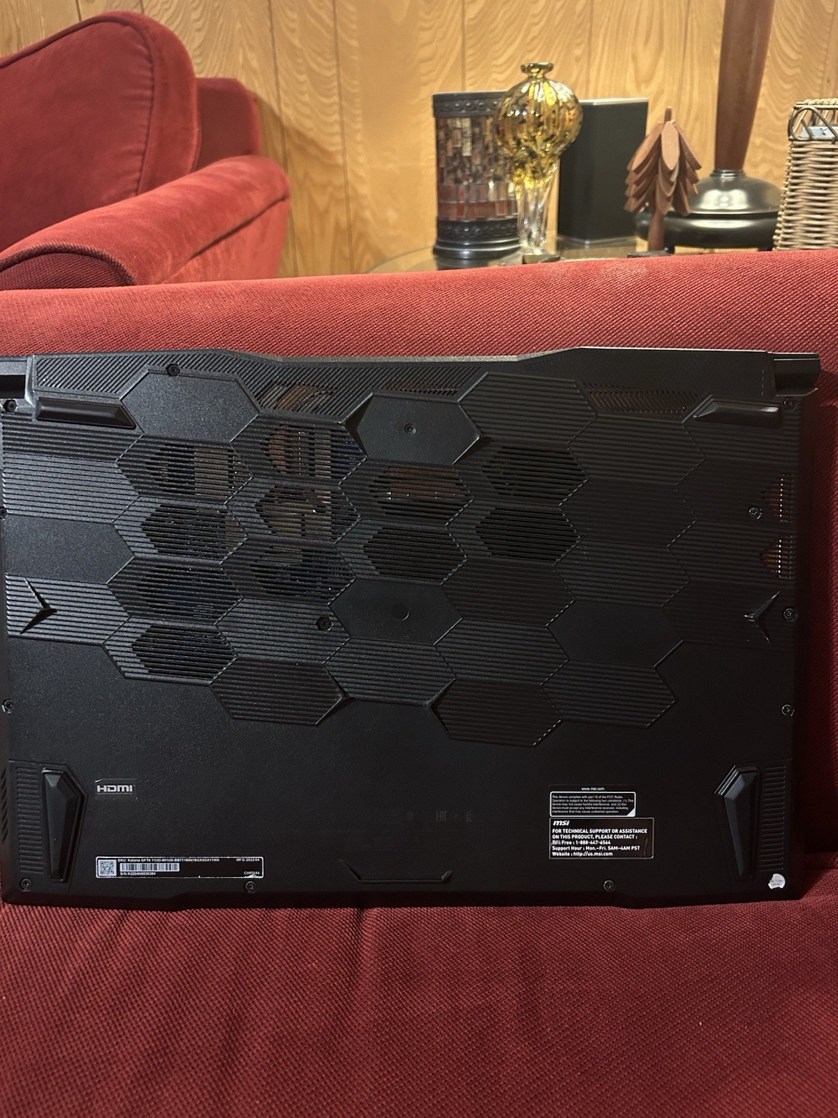 MSI Katana GF76 11UD 17.3″ 144Hz i7 16GB 1TB SSD RTX 3050 Ti W11
