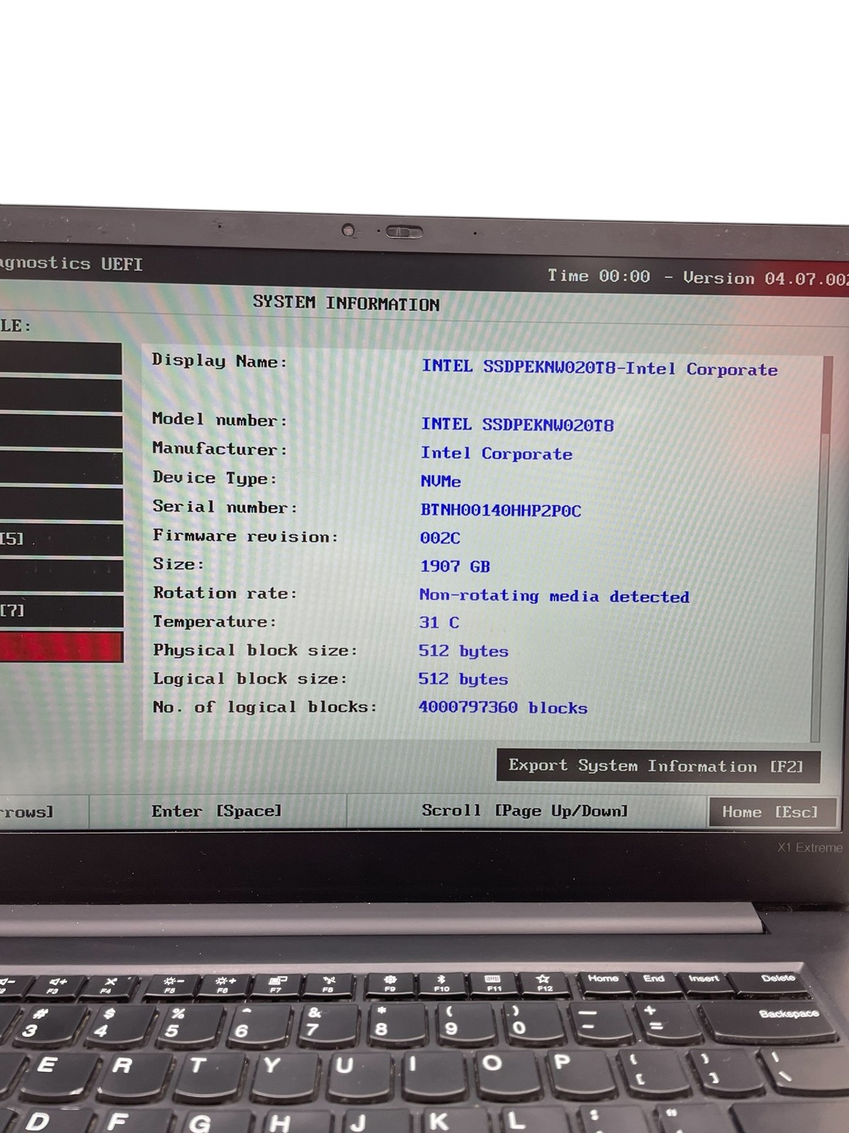 Lenovo ThinkPad X1 Extreme Gen 5 16″ – i9-12900H – 64GB RAM – 2TB SSD – Grade D