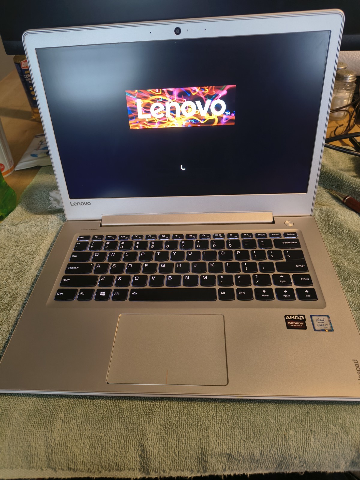 Lenovo IdeaPad 510S-15IKB Gaming Laptop Intel i7 7500u 16gb Ddr4 256SSD Win11Pro