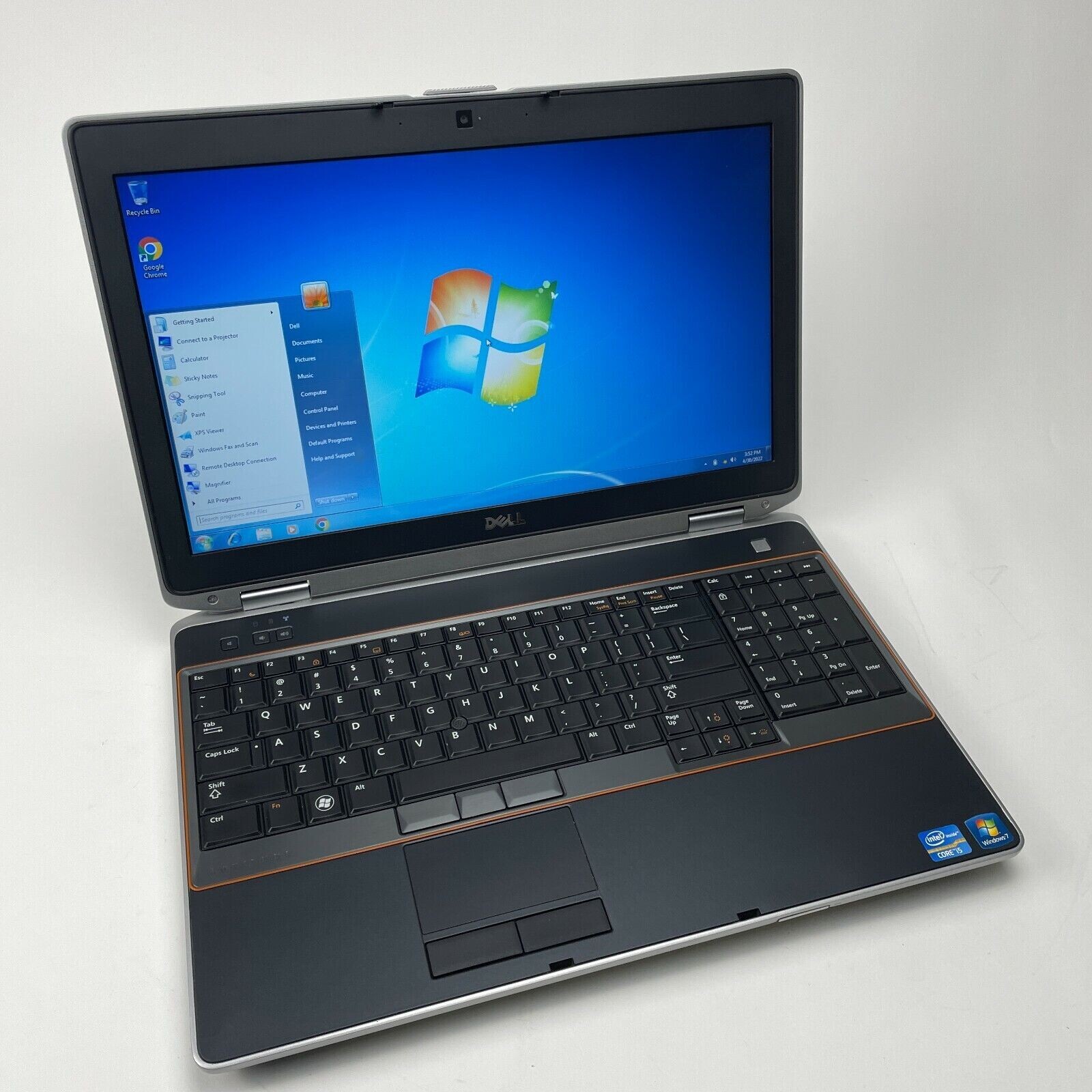 15.6″ Dell Latitude E6520 i5 Dual Core PC Laptop: 8GB Ram 256GB SSD, Windows 10