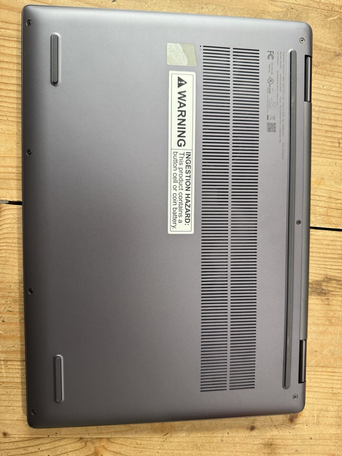 Lenovo Yoga 14″ Laptop Windows 11 Intel Core 7i 2 in 1 Gray Touchscreen USB-C