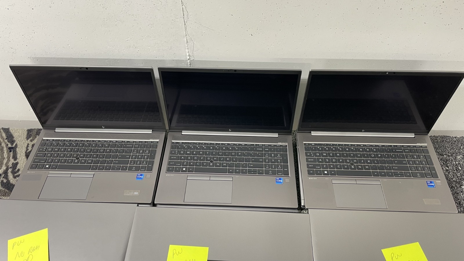 *Lot of 28* HP ZBook Firefly 15 G8 Laptop i7-1165g7 No RAM HDD Parts Touchscreen