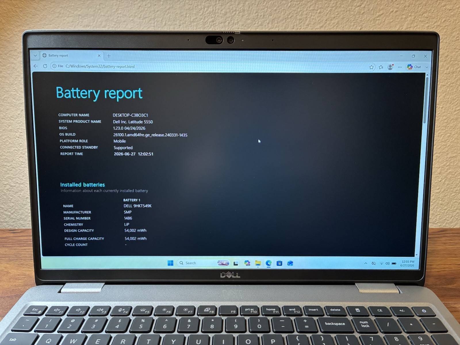 DELL Latitude 5550 Laptop Ultra 7 32GB RAM 1TB SSD 15.6” FHD WIN 11 W/AC!