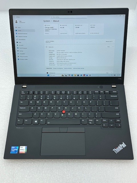 Lenovo ThinkPad T14s Gen 2 14″ Touch i7-1185G7 16GB RAM 1TB SSD LTE VERSION