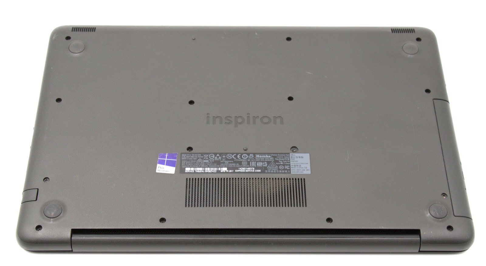 Dell Inspiron 15 5567 – WXGA – i5-7200U – 8GB RAM – 256GB SSD – DVDRW