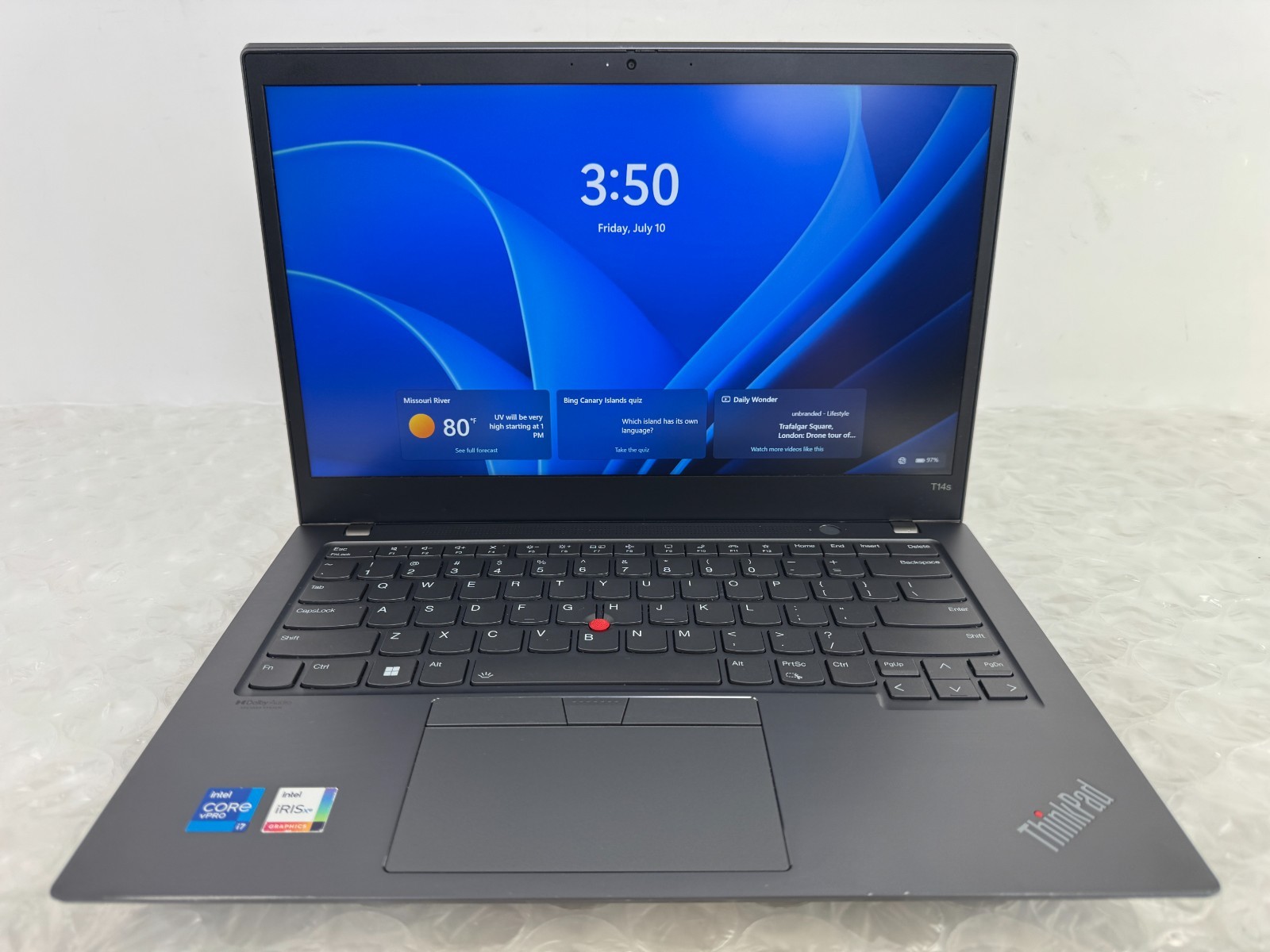 Lenovo ThinkPad T14s Gen 2 i7-1185G7 16GB 256GB SSD 14″ FHD Win 11 Pro