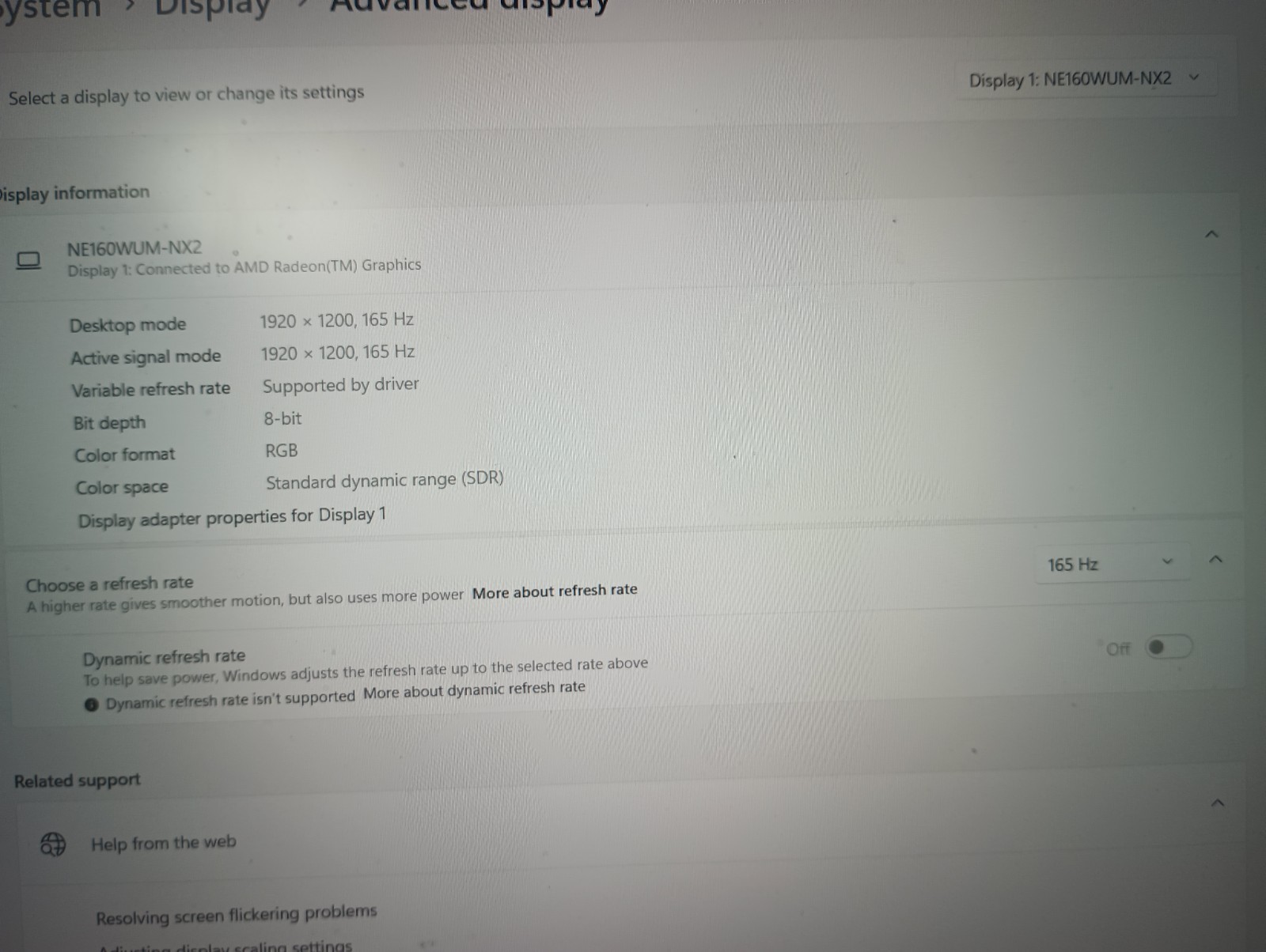 ASUS TUF A16 Advantage Edition (Ryzen 7 7735HS, 8gb RX 7700s, 165HZ, 8gb RAM)