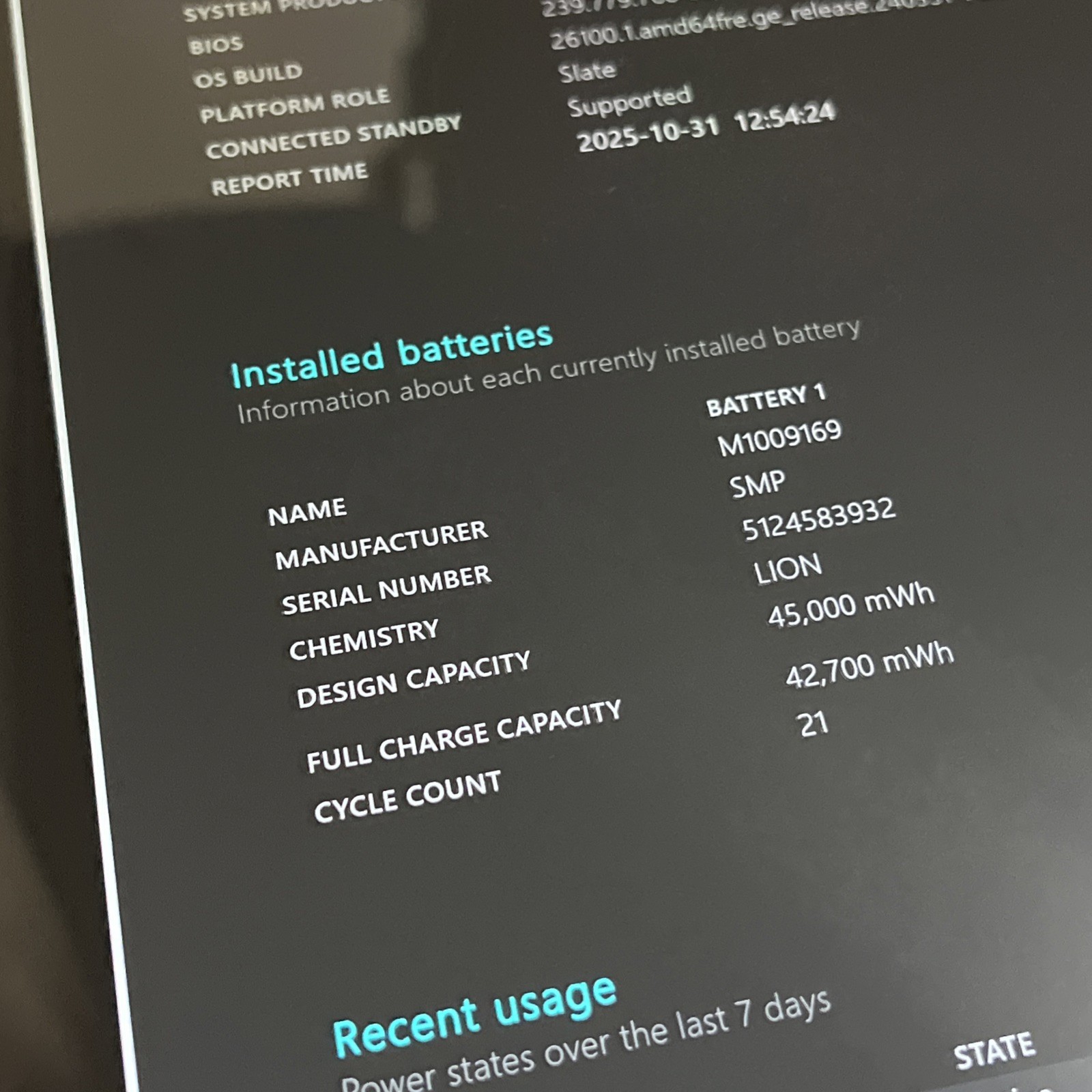 Microsoft Surface Pro 6 1796 Core i5-8350U 1.70GHz 8GB RAM 128GB SSD Win11 Pro