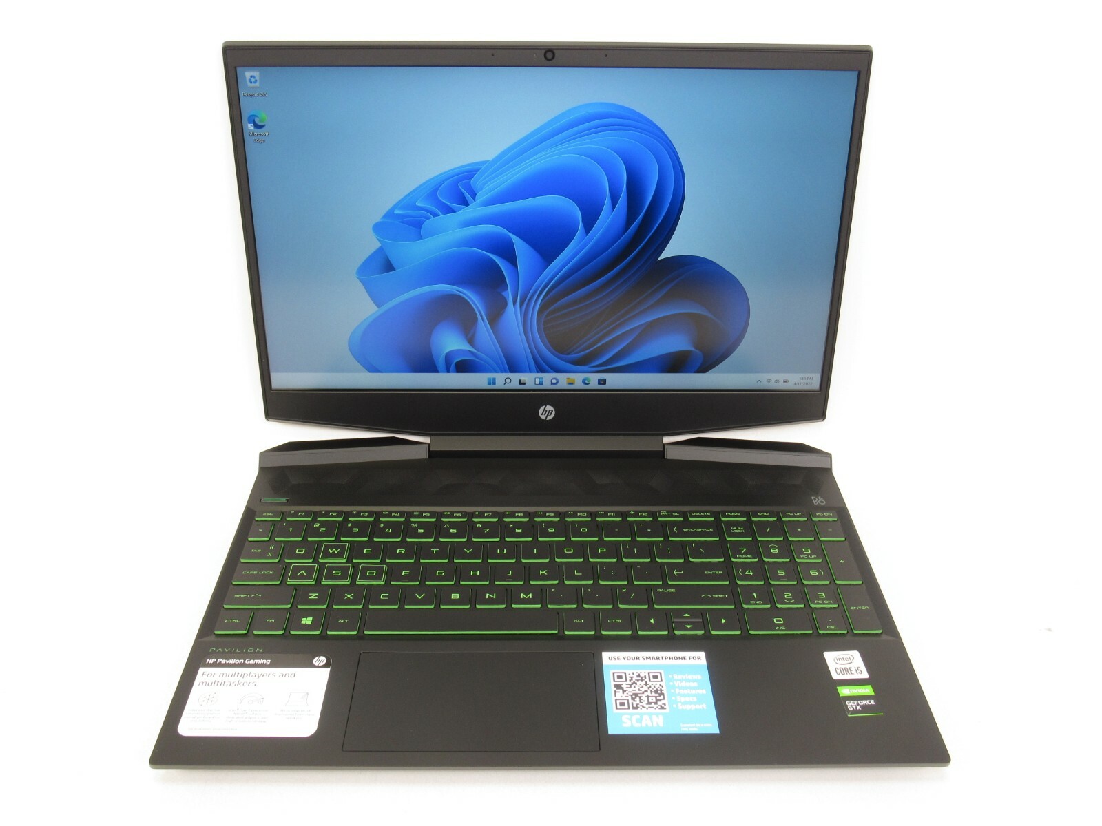 HP Pavilion 15.6″ Gaming Laptop Intel Core i5-10300H 8GB 256GB NVIDIA GTX 1050