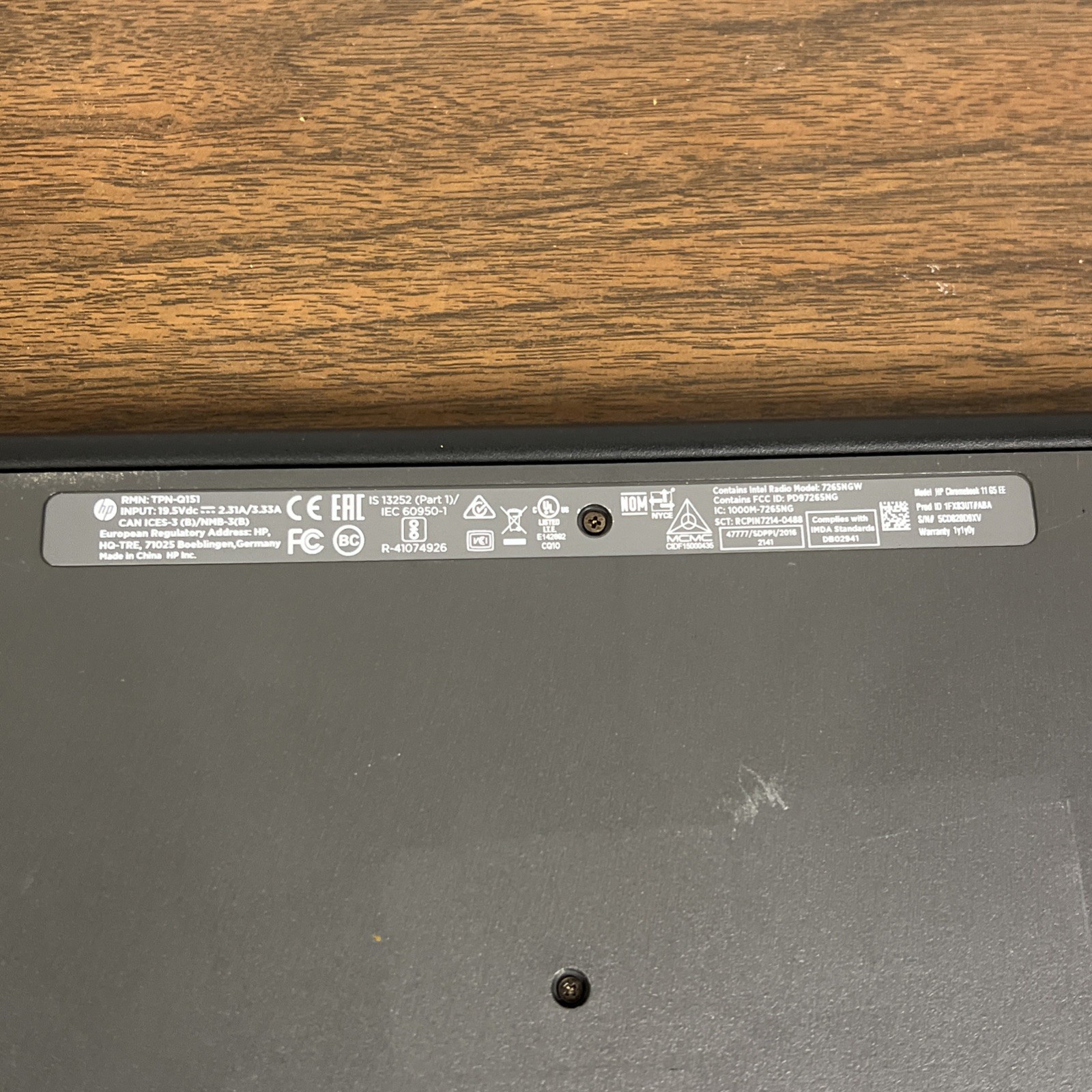 Lot 4 HP Chromebook 11 G5 EE PARTS/REPAIR – ⚠️ POWER ON, BAD BATTERIES