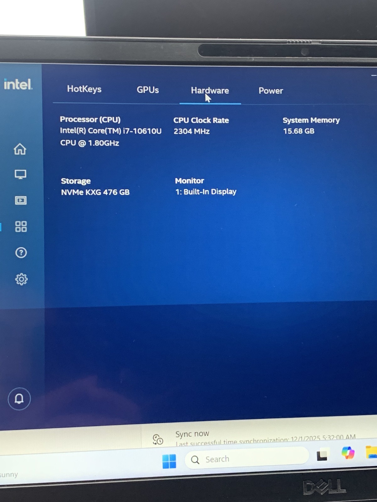 DELL LATITUDE 7410 i7-10610U@ 1.80GHz 16GB RAM 512GB NVMe W11P TOUCH W/AC *READ