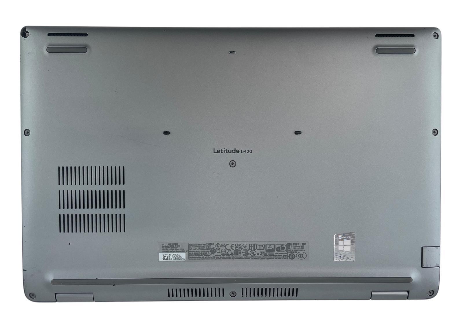 Dell Latitude 5420 14″ Quad Core i7-1185G7 3.00GHz 256GB SSD 16GB RAM Win11