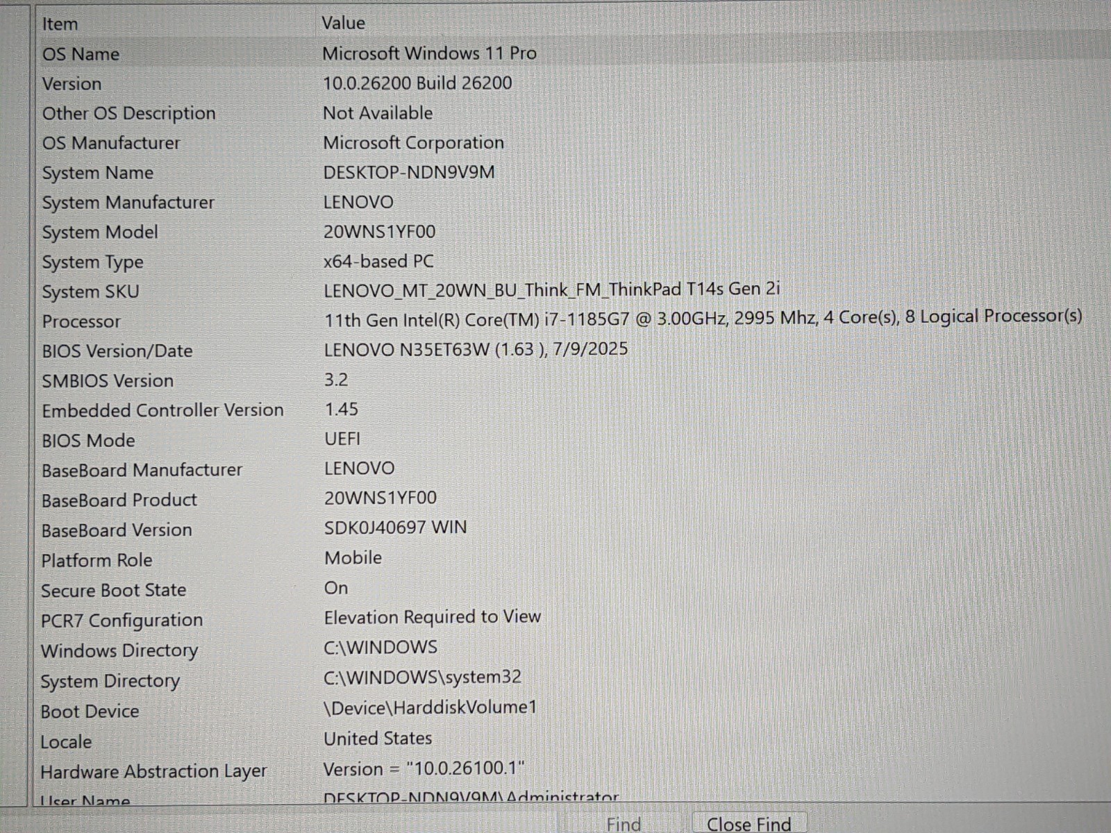 Lenovo ThinkPad T14s Gen 2i 14″FHD i7-11th 3GHz 16GB 512GB SSD W11P 100tt +PA