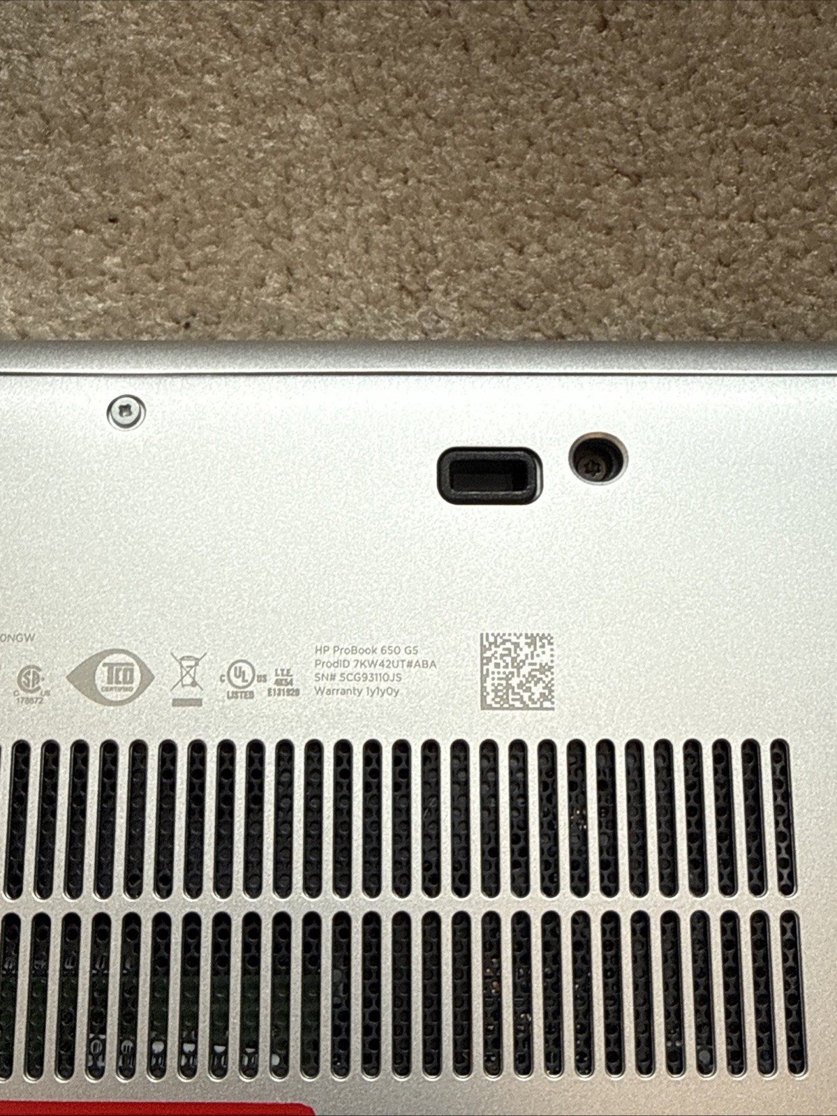 2 HP Probook 650 G5 Core i5 8th Gen 15.6″ For Parts