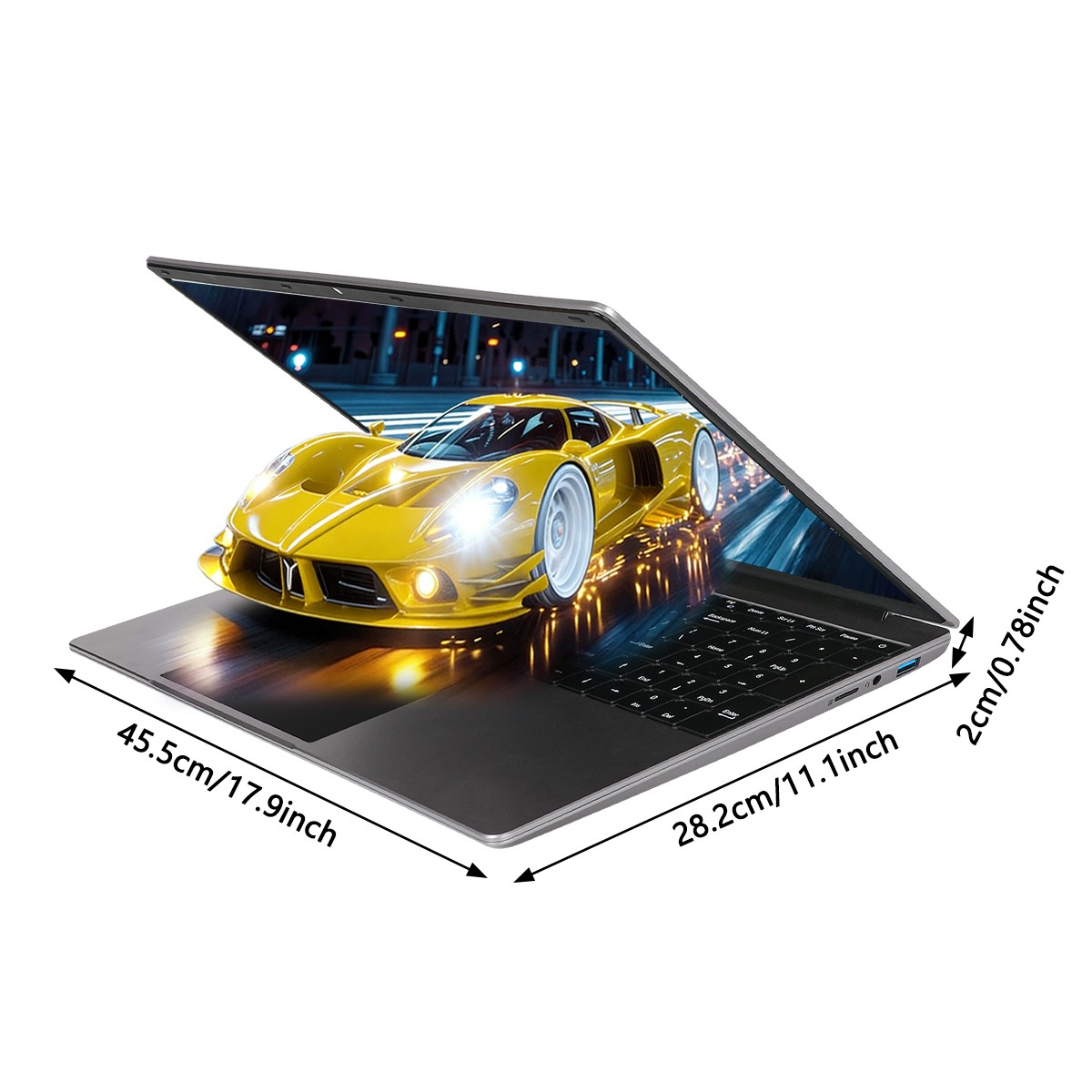 2026 15.6 inch Laptop 16GB+512GB Windows 11 Computers WiFi, Bluetooth, Type-C