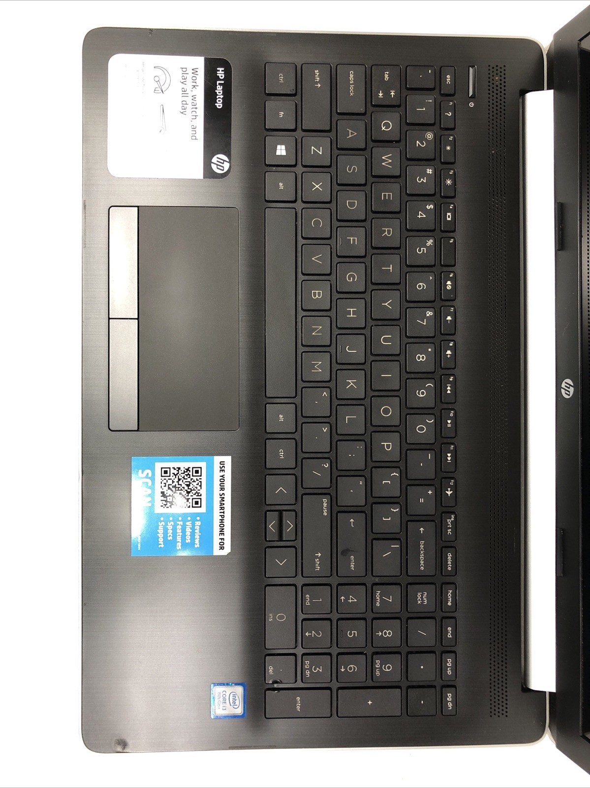 HP Laptop 15-da0xxx, Intel Core i3-8130U @2.20Ghz, 8GB RAM, 128GB SSD, W11Pro