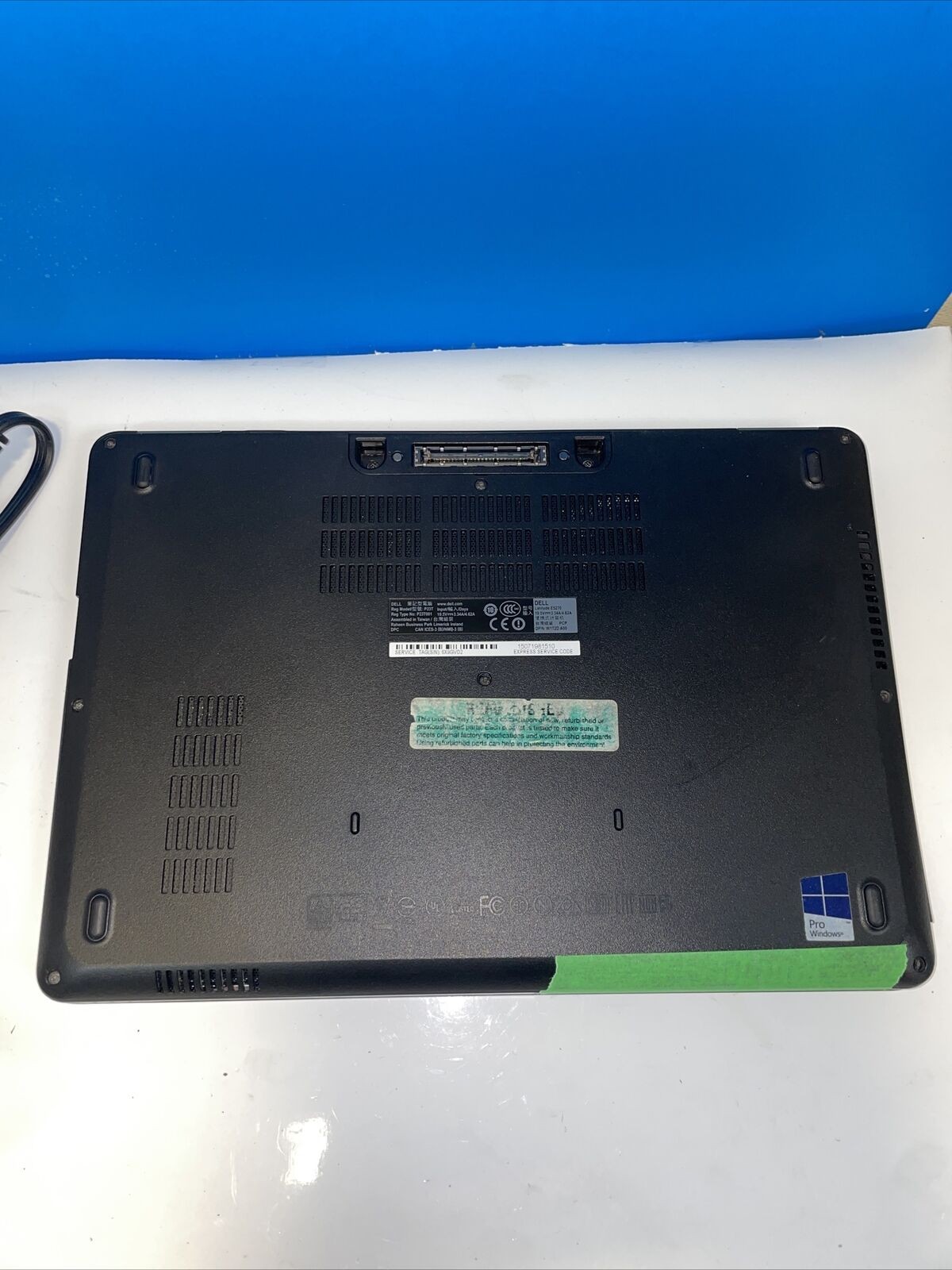 Dell Latitude E5270 12.5″ Core i3-6100U 2.3GHz 8GB DDR4 500GB SSD Win10 pro