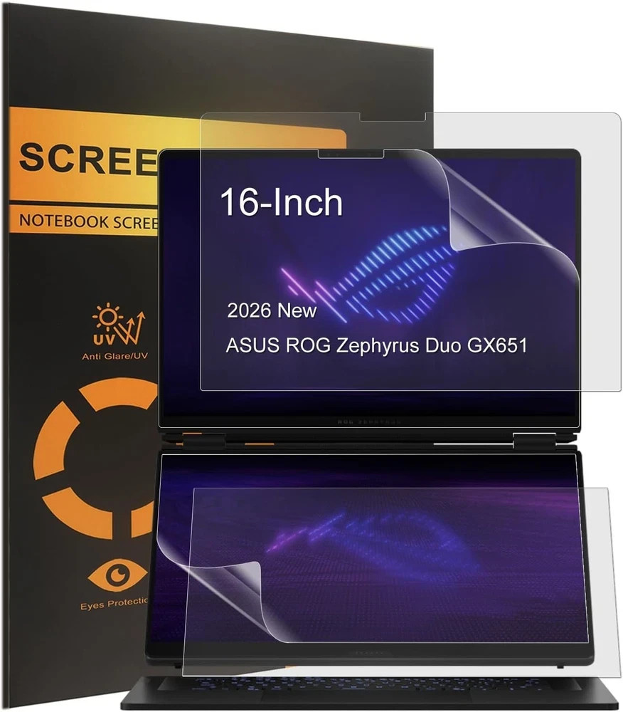 Designed for 2026 New ASUS ROG Zephyrus Duo GX651 16-Inch Laptop Screen Protecto
