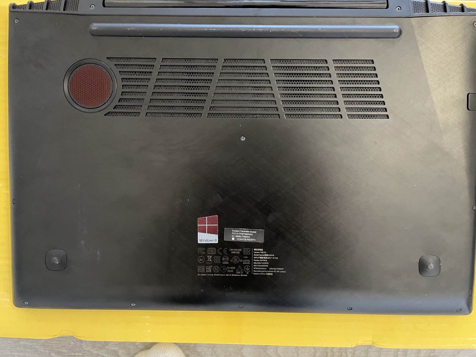 Lenovo Y520-15IKBN intel i7-7700HQ @2.80GHz 16GB RAM WITH CHARGER!!