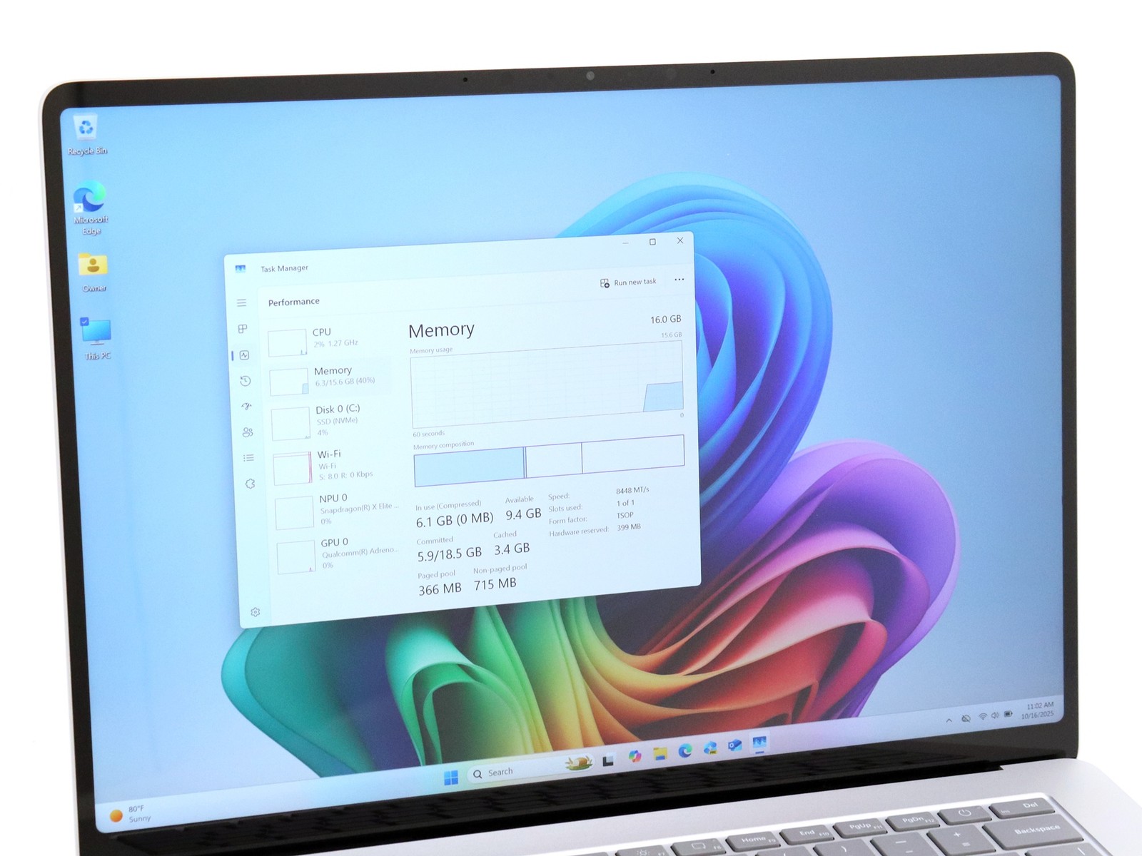 Microsoft Surface Laptop 7th Edition 2037 Snapdragon X Elite 16GB 1TB NVMe W11H