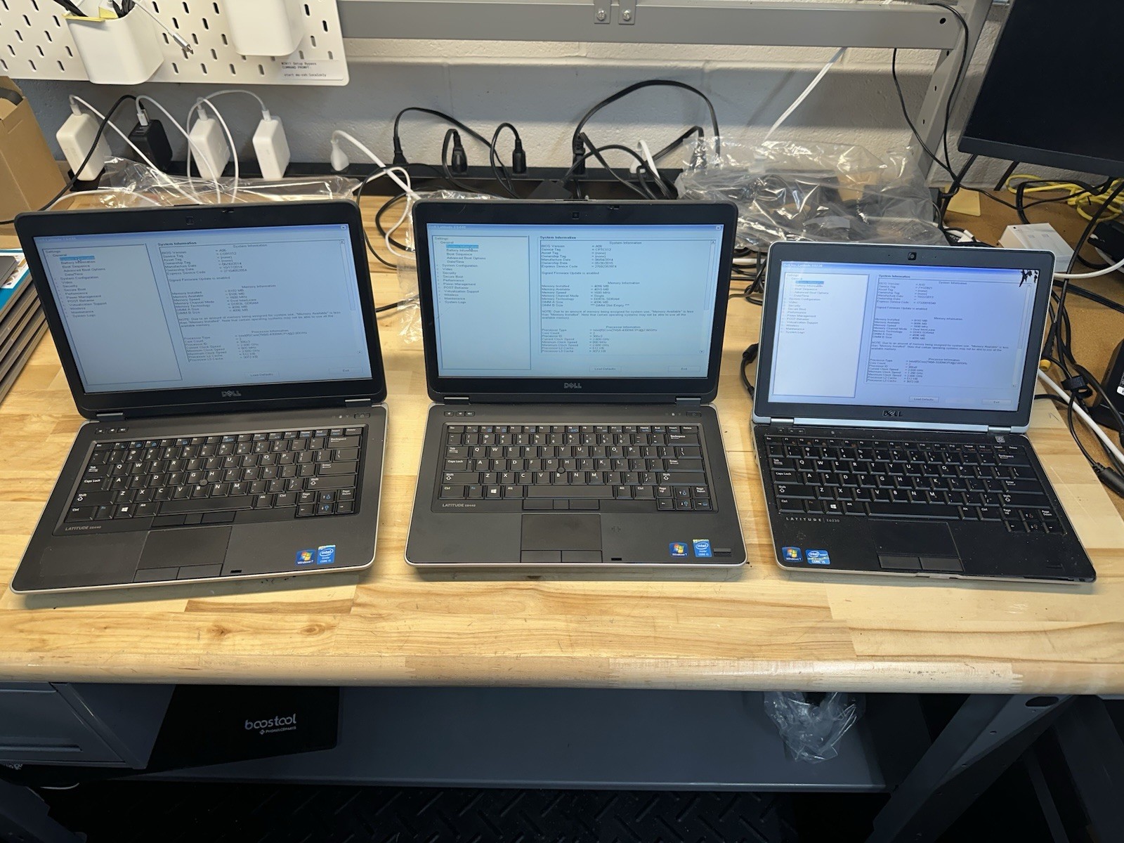 *LOT OF 3* Dell Latitude E6440 E6230 i5-4300 8GB RAM NO HDD *SOLD AS IS, READ!!!
