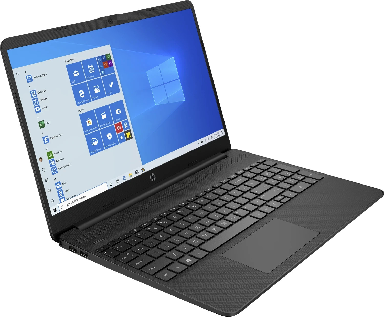 HP 15S-EQ2152NG 15.6″ Jet Black Ryzen 5 5500U 8GB RAM 256GB SSD DE Windows 10